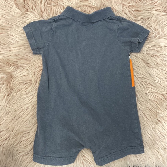 Cute Whale Shorts Romper - Picture 2 of 2